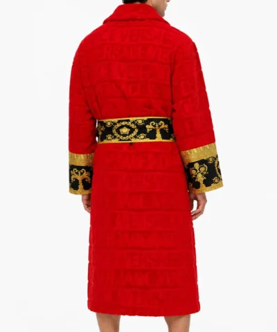 Floyd Mayweather Versace Robe Back