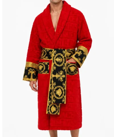 Floyd Mayweather Versace Robe Front