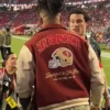 Fred Warner 49ers Varsity Bomber Jacket Back 2