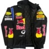 Get Red Bull Black Cotton Racing Jacket