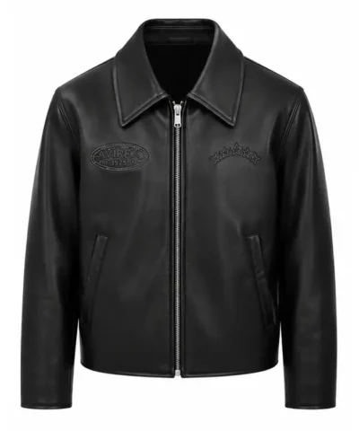 Ghana Forever Leather Jacket Front