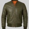 Heritage MA-1 Genuine Leather Flight Jacket