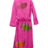 Hot Pink Lush Lips Bathrobe