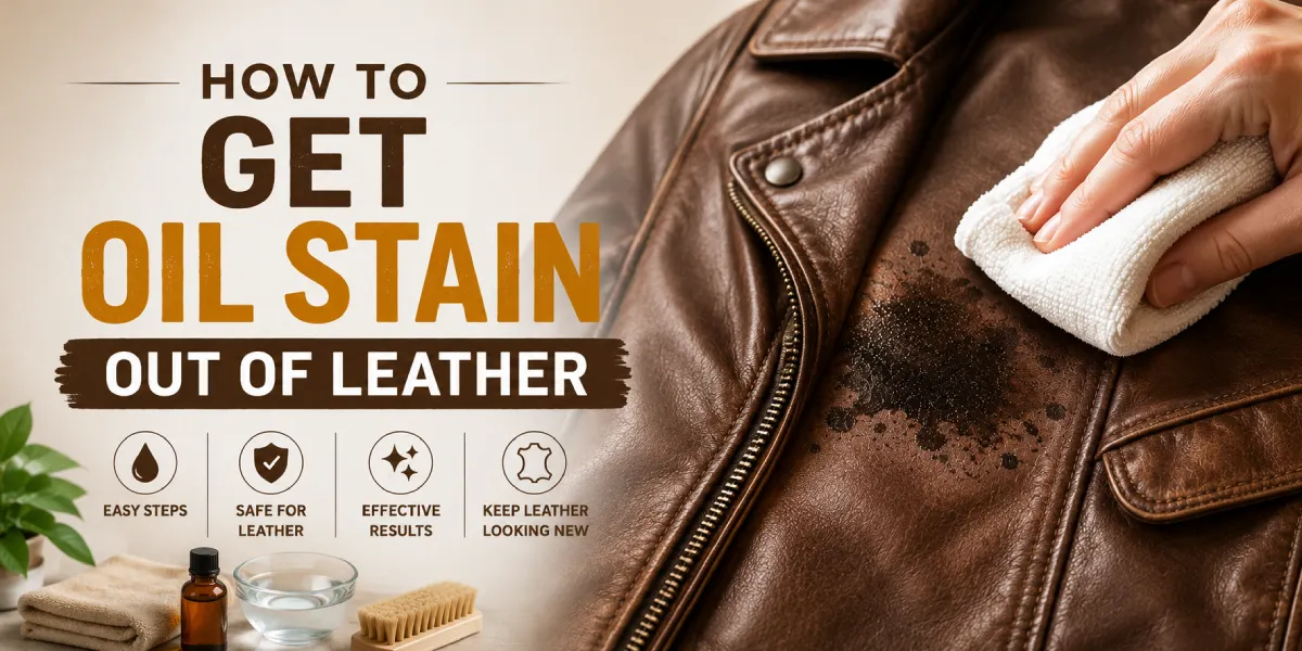 How To Get Oil Stain Out of Leather