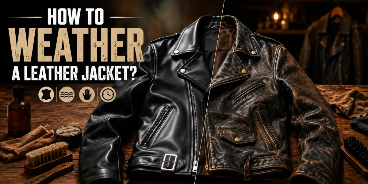 How To Weather A Leather Jacket