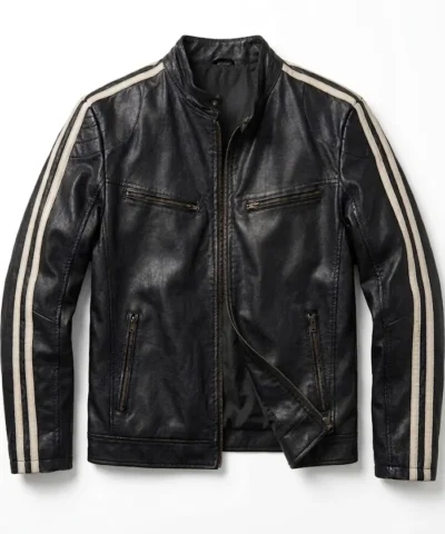 Jamie Bisping The Witness Black Leather Jacket