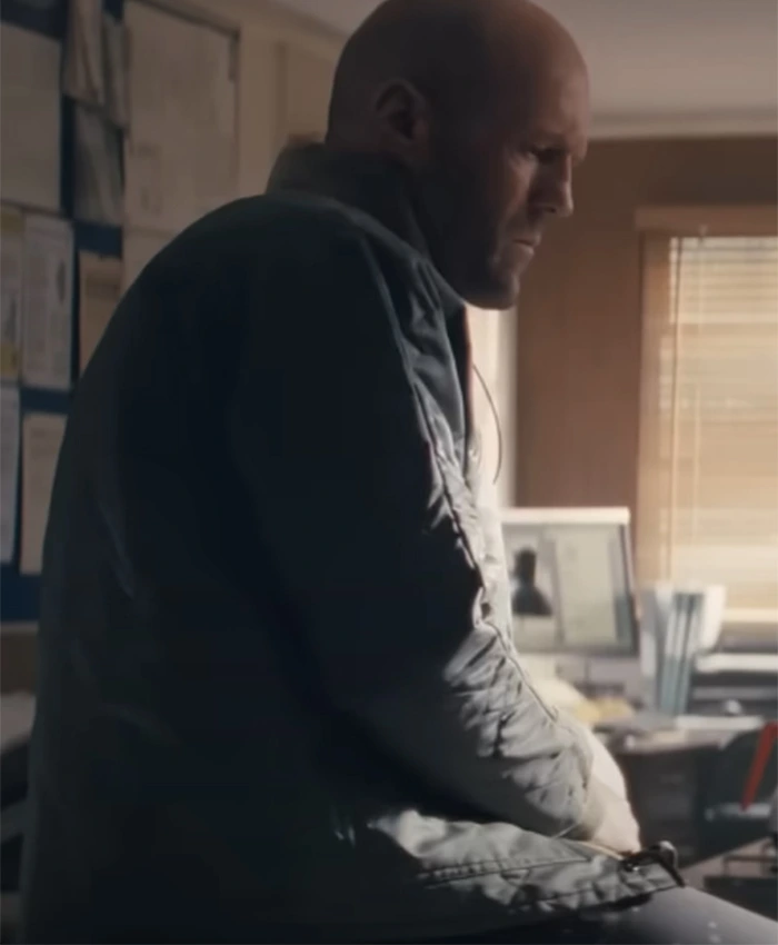 Jason Statham A Working Man Bomber Jacket right