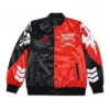 Jay White King Switch Satin Varsity Jacket Front
