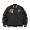 Jay White Switch Blade Black Satin Jacket Front