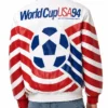 Jeff Hamilton USA World Cup 2026 Leather Jacket Back