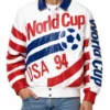 Jeff Hamilton USA World Cup 2026 Leather Jacket Front