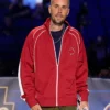 NHL Draft Justin Bieber Toronto Maple Leafs Red Track Jacket