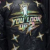 Kevin Knight The 1 You Look Up 2 Black Leather Jacket For Men and Women