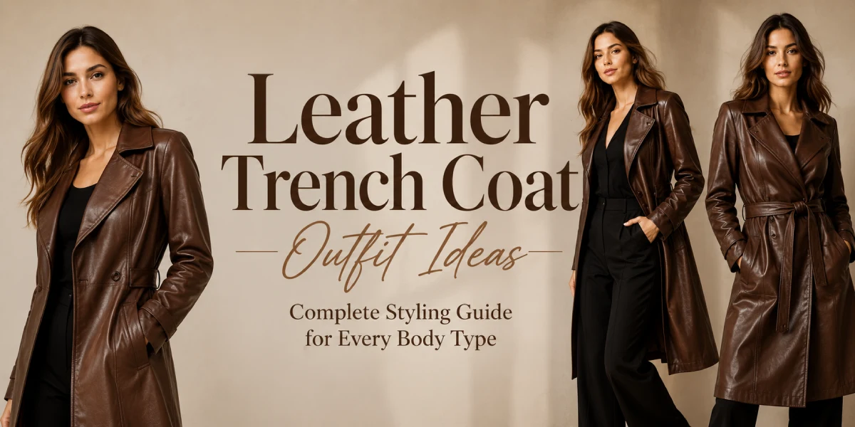 Leather Trench Coat Outfit Ideas in 2026