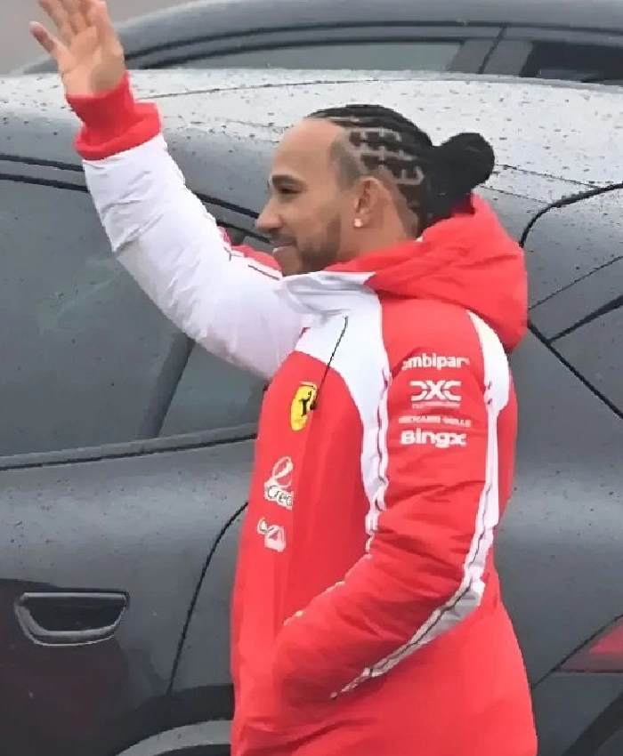 Lewis Hamilton Ferrari F1 SF 26 2026 Red and White Jacket