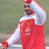 Lewis Hamilton Ferrari F1 SF 26 2026 Red and White Racing Jacket