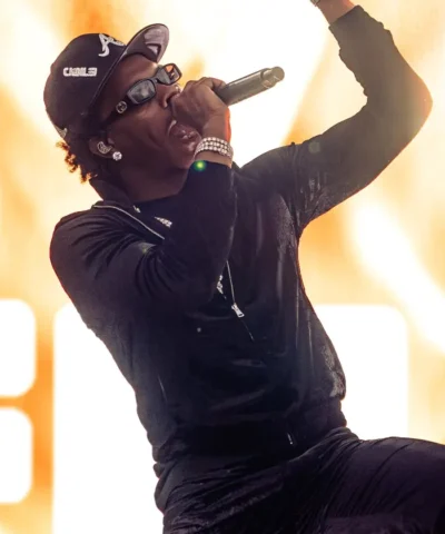 Lil Baby x Summer Smash 2026 Black Velour Jacket Front