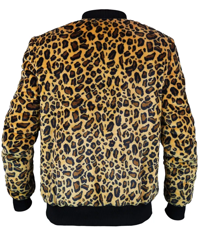 Lisa Rinna TV Series The Traitors 2026 Shearling Leopard Print Jacket