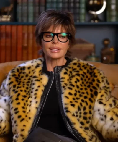 Lisa The Traitors S04 Leopard Print Jacket
