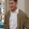 Little Brother Movie 2026 John Cena Beige Bomber Jacket