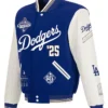 Los Angeles Dodgers 2025 World Series Champions Varsity Jacket Front