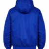 Los Angeles Dodgers Historic L-2B Hooded Bomber Blue Jacket Back