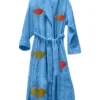 Lush Lips Blue Bathrobe