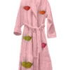 Lush Lips Pink Bathrobe