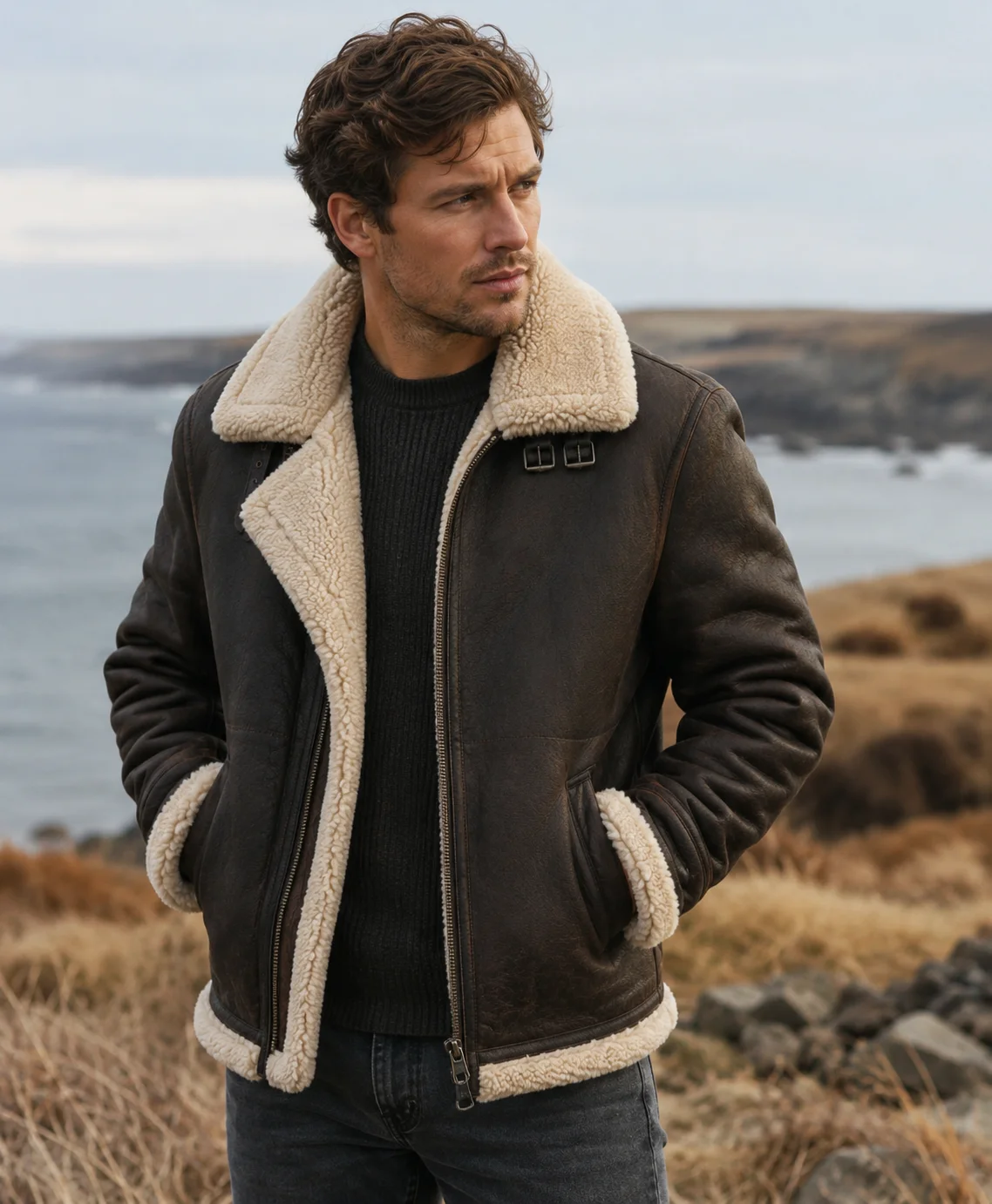 Men's Shearling Jackets
