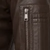 MA 1 Aviator Womens Brown Sheepskin Leather Jacket