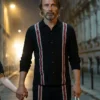 Mads Mikkelsen Dust Bunny Two Piece Black Suit