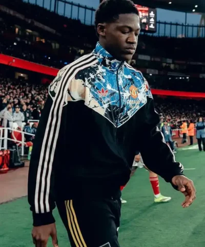 Man United x Adidas x The Stone Roses Jacket Look
