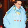 Marty Supreme Light Blue Jacket