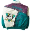 Men and Women Anaheim Ducks Vintage Bomber Jacket