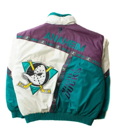 Men and Women Anaheim Ducks Vintage Bomber Jacket