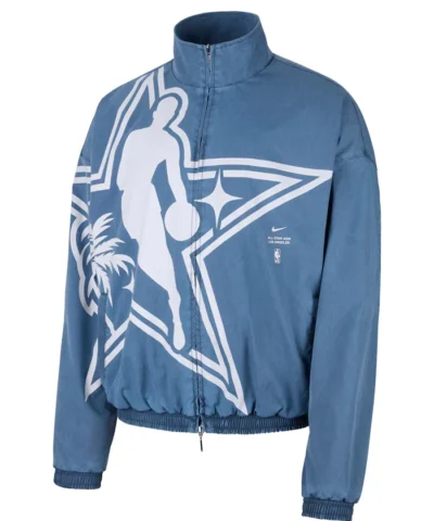 Mens 2026 NBA All Star Game Nike Standard Issue On Court Full Zip Game Jacket