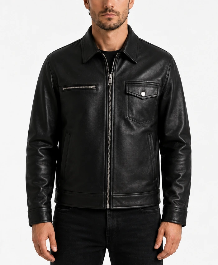 Black Highwayman Jacket for Mens