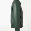 Mens Dark Green Bomber Jacket
