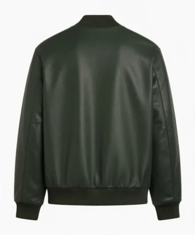 Mens Green Bomber Jacket
