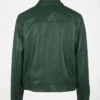 Mens Green Leather Jacket