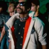 Michael Peters Beat It Dragon White Jacket