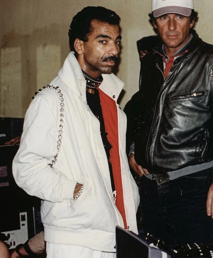Michael Peters Beat It Dragon Wool Jacket