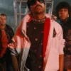 Michael Peters Beat It Dragon Wool White Jacket