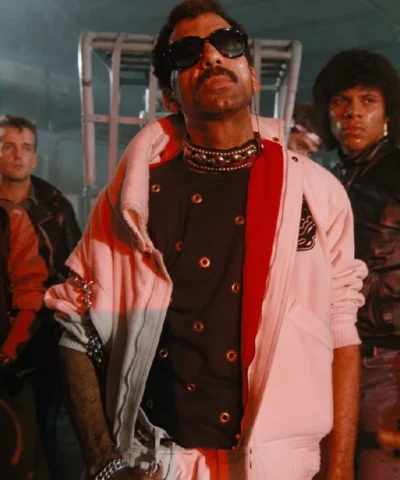 Michael Peters Beat It Dragon Wool White Jacket