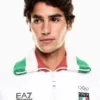 Milano Cortina 2026 Winter Olympics Team Italy EA7 Emporio Armani White Bomber Jacket