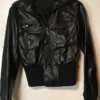 Miley Cyrus Max Azria Black Leather Jacket For Men And Women