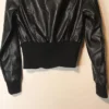 Miley Cyrus Max Azria Cropped Leather Jacket For Men And Women
