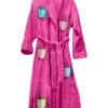 Mug Life Hot Pink Bathrobe