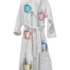Mug Life White Bathrobe