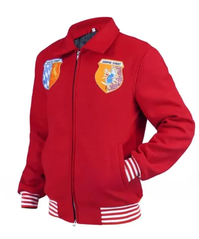 NYC 2026 BTS Kim Taehyung Red Jacket Front 1